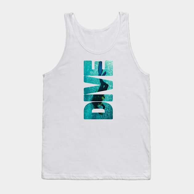 Scuba Diver Dive Diving Tank Top by McNutt